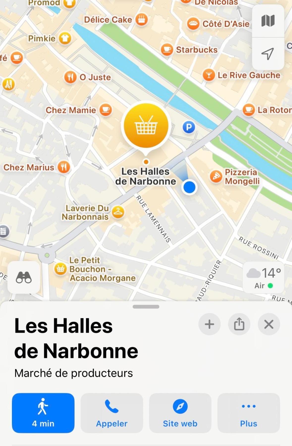 Appartement Les Halles Narbonne Narbona Exterior foto